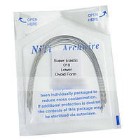 Дуга ортодонтическая Supper Elastic NiTi ArchWire 0.18 Lower