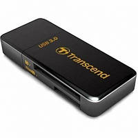 Card Reader внешний Transcend USB3.0 Single-Lun Reader,Black (TS-RDF5K) (код 553459)