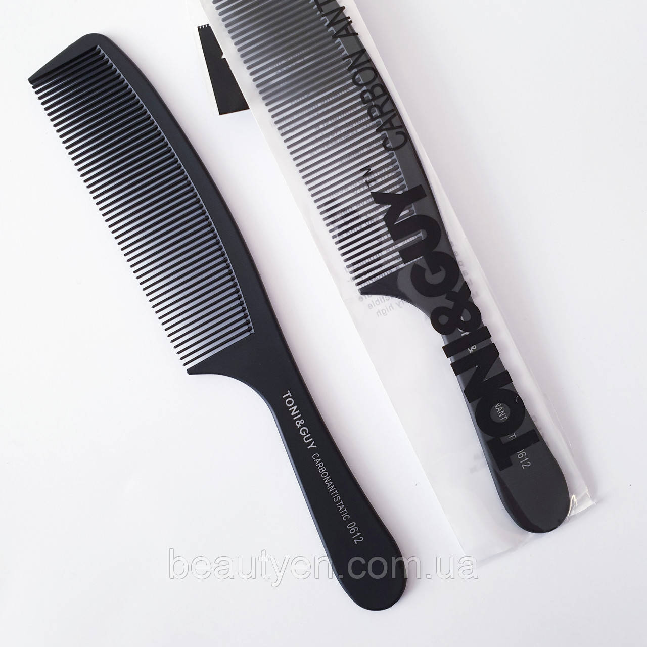 Гребінець Toni&guy carbon antistatic 0612