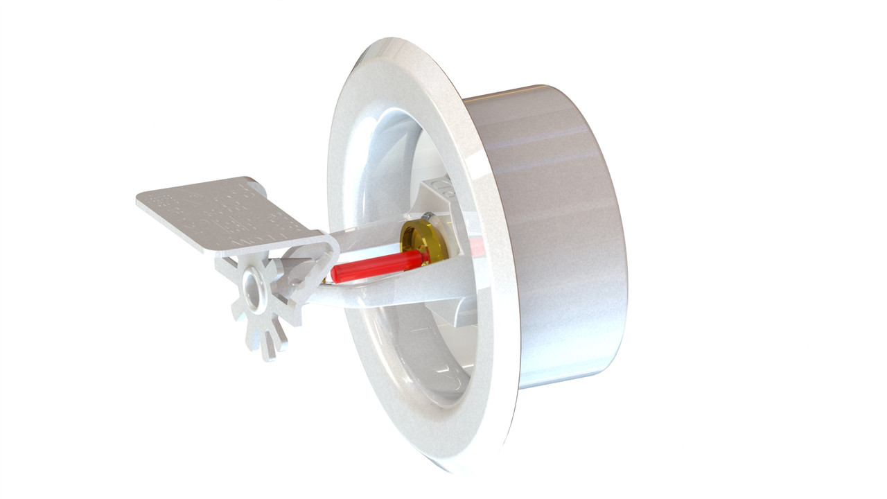 Спринклер 1/2" K80 Нормального реагування карнизний FM, UL,VDS, фото 1