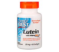 Lutein with FloraGlo 20 mg Doctor's Best, 60 капсул (срок годности 10.2022)