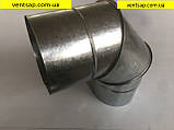Відвід 90* вентиляційний діаметр 140 мм круглий, оцинковка 0,5 мм ,, фото 8