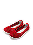Балетки жіночі Tellus 72-22R сітка червоні, фото 4