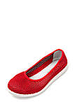 Балетки жіночі Tellus 72-22R сітка червоні, фото 5