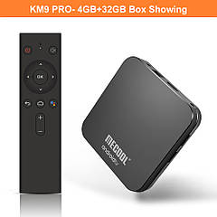 MECOOL KM9 pro Smart tv Box Android 9 4\32 Голосове керування