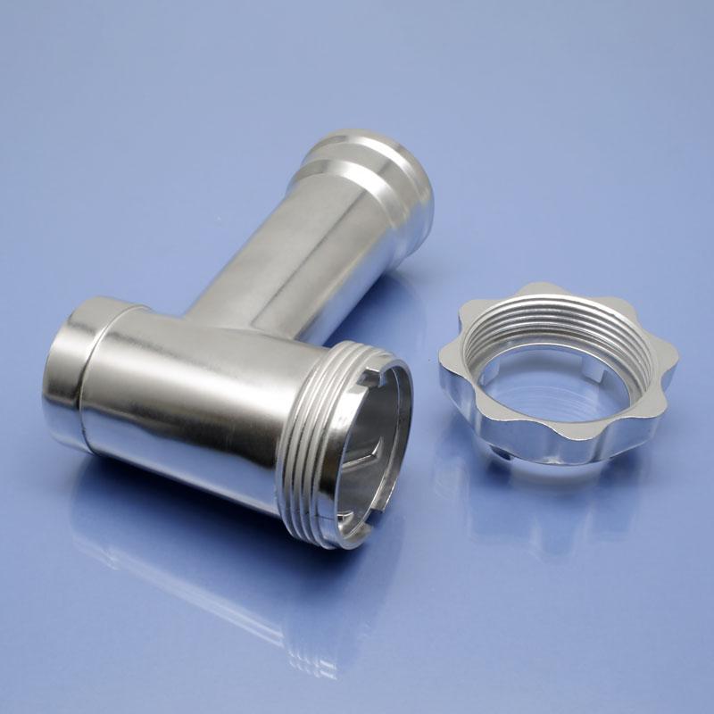 Оригінал тубус та гайка для м'ясорубки Vimar VMG-1710, фото 1