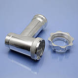 Оригінал тубус та гайка для м'ясорубки Saturn ST-FP7093, фото 3