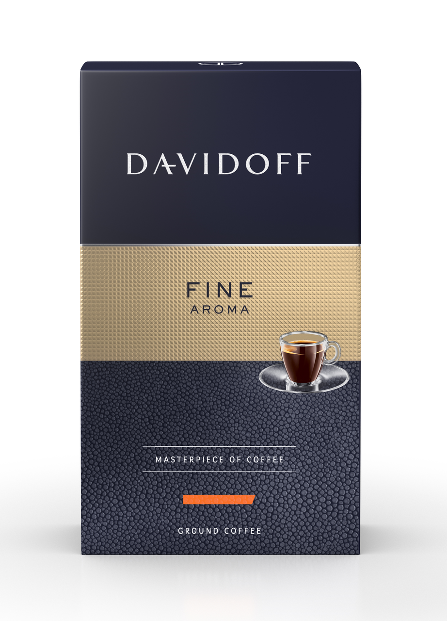 Кава Zino Davidoff Fine Aroma мелений 250 грам у вакуумній упаковці