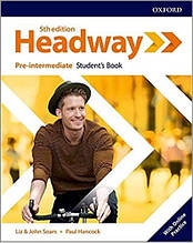 Headway 5th Edition Pre-Intermediate SB SRC PK