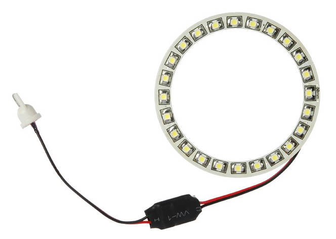 Світлодіодне кільце 90 мм "Ангельське око" 3528SMD, фото 1