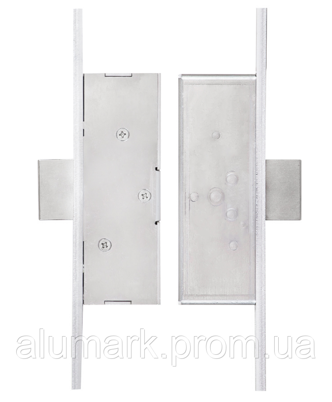 Замок електромеханічний EFF EFF 819NE 12-24V92B45E45 ВЅ45мм 92мм FP24 SS R DIN_MP SOL 12-24V NC / NO, фото 2