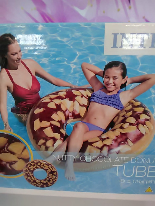 Intex надувний круг для моря у формі пончика 114 см, фото 1