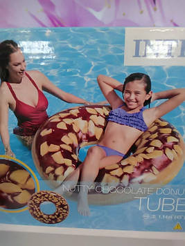 Intex надувний круг для моря у формі пончика 114 см