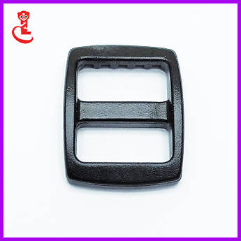 ПРЯЖКА ДЛЯ СУМОК 20ММ. РЕГУЛЯТОР ДОВЖИНИ ДЛЯ РЕМЕНЯ. ЧОРНИЙ ПЛАСТИК
