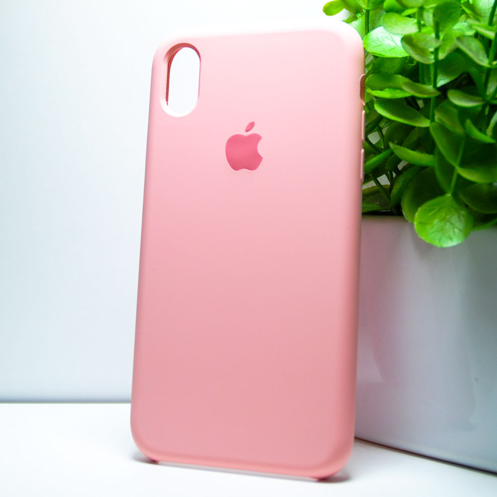 Силіконовий чохол Apple Original Silicone case iPhone XR Pink (рожевий)