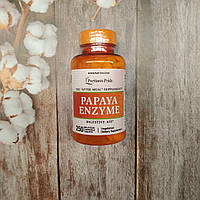 Puritan's Pride Papaya Enzyme 250 chewables tab, энзим папайи папаин