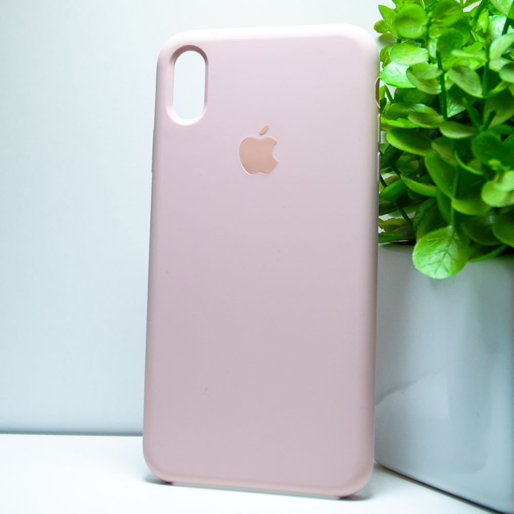 Чохол iPhone Xs Max рожевий, фото 1