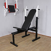Лавка для жиму зі стійками, фото 6