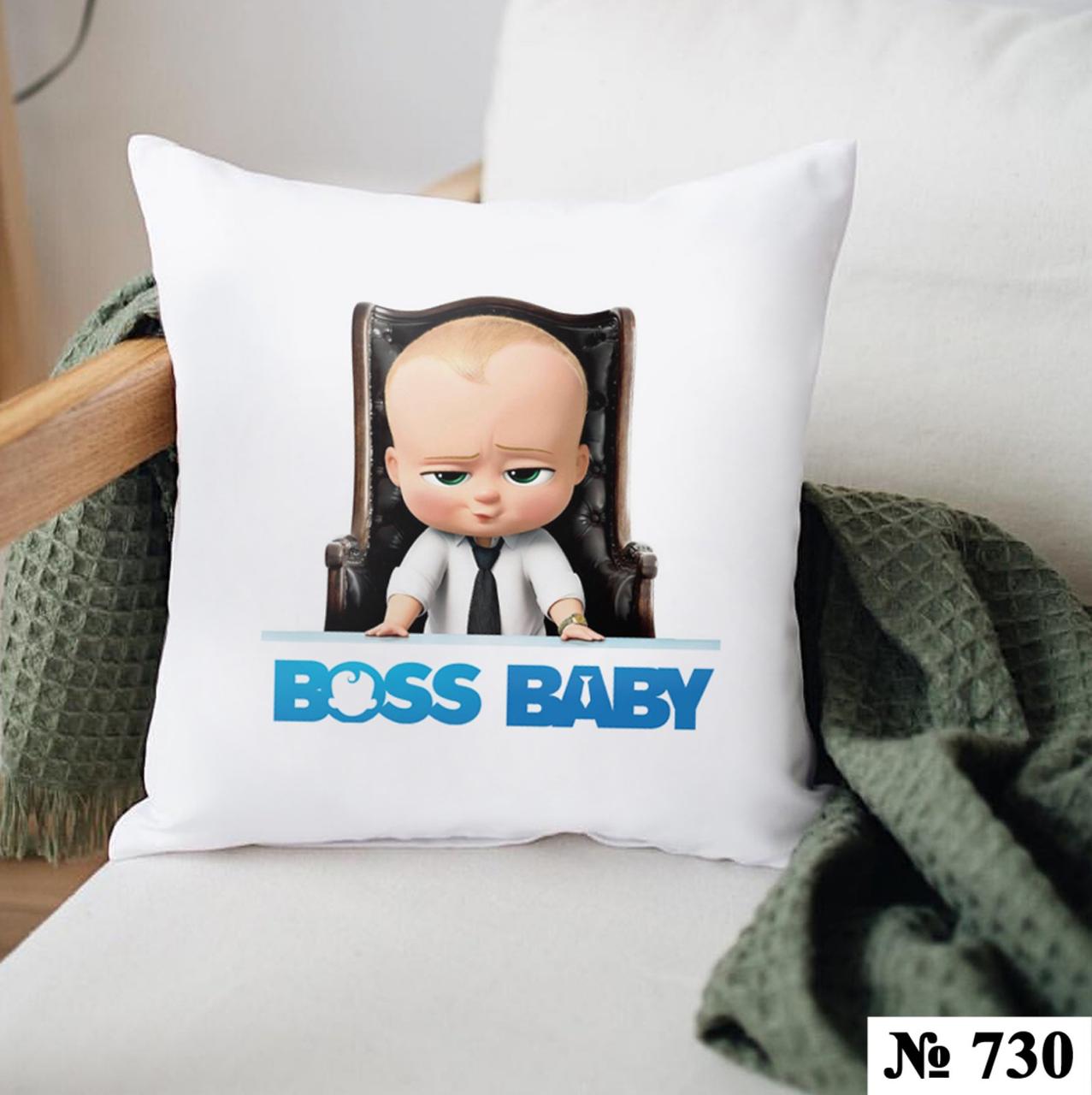Подушка 35*35 см декоративна Baby boss, фото 1