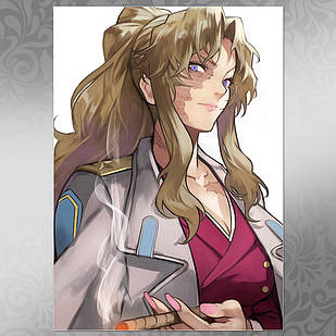 Плакат А3  Аніме Black Lagoon 001 03, А3+