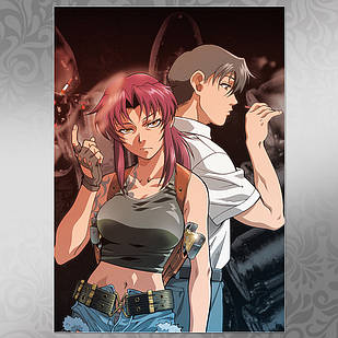 Плакат А4 Аніме Black Lagoon 04