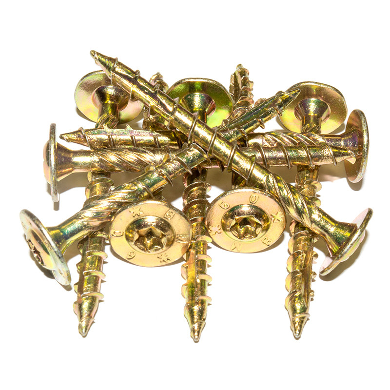 Конструкционный шуруп с прессшайбой 6x60 (200 шт): продажа, цена в ...