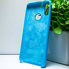 Чохол силіконовий для Samsung A10s 2019 / A107 синій "Original Silicone case", фото 3