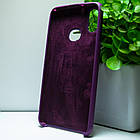 Силіконовий чохол Original Silicone case Samsung A10s 2019 / A107 Purple (фіолетовий), фото 3