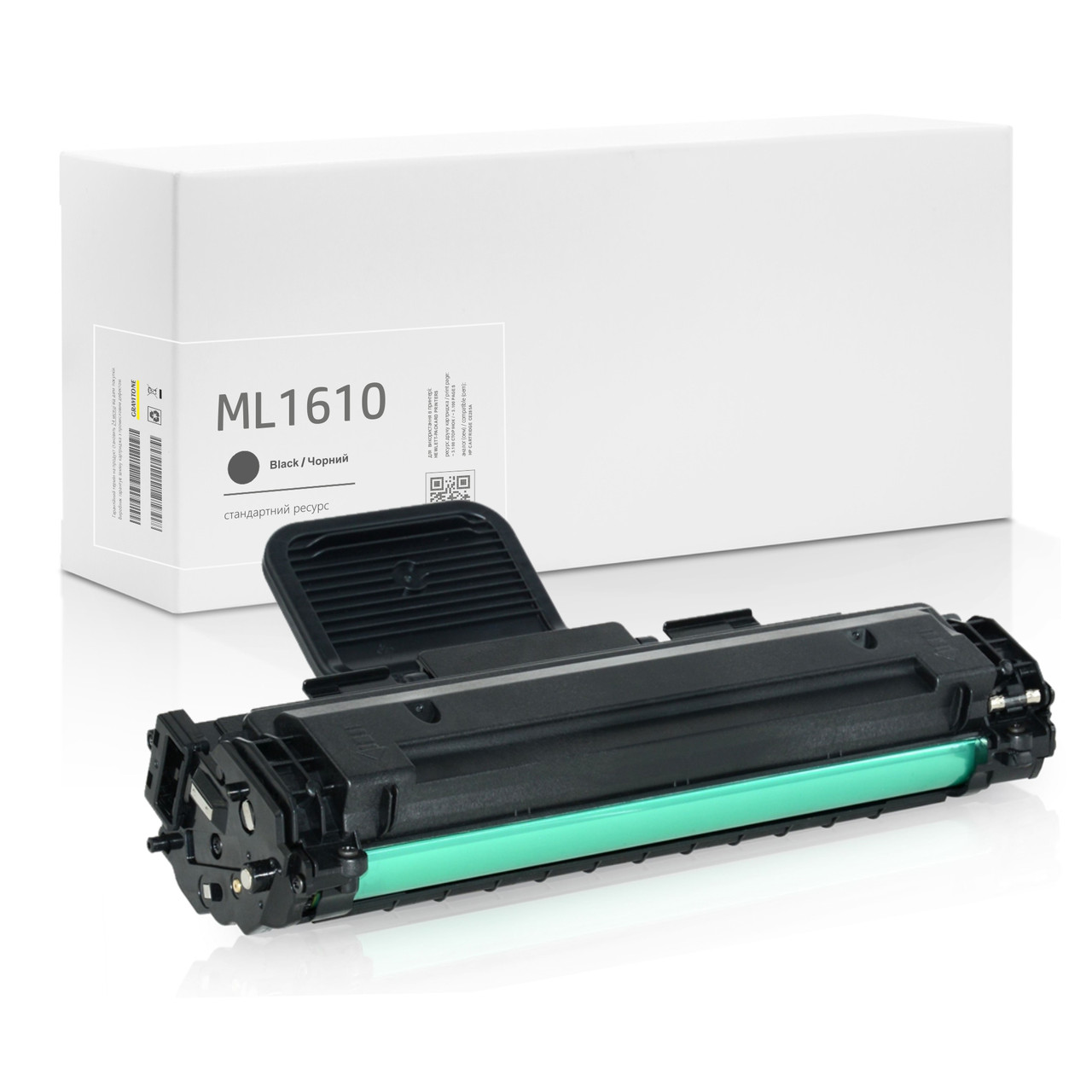 Сумісний Картридж Samsung ML-1610 (2K), стандартний, 2.000 стор., аналог від Gravitone, фото 1