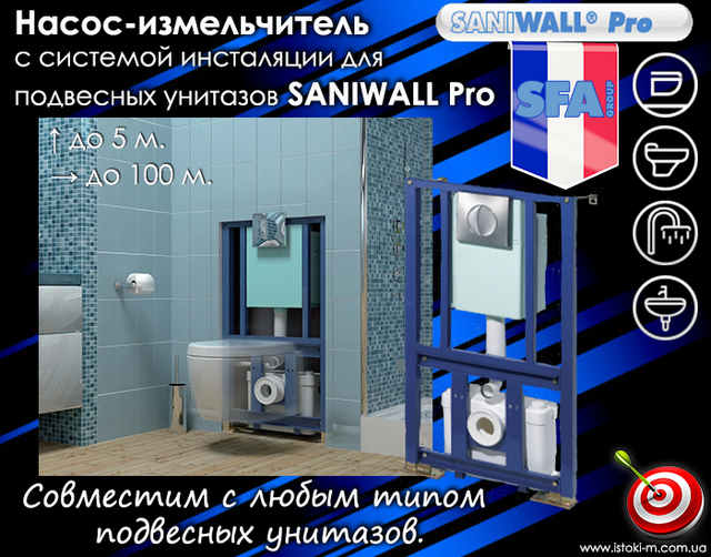 SFA SANIWALL Pro_вбудовувана каналізаційна насосна станція_Sfa_Sfa Group_Sfa Франція_Sfa каналізація_Sfa СФА Франція_SANIWALL Pro насос-подрібнювач у комплекті з монтажною інсталяцією_насос-подрібнювач у комплекті з монтажною інсталяцією_кнс подрібнювач у комплекті з монтажною інсталяцією_кнс у комплекті з монтажною інсталяцією_кнс з монтажною інсталяцією_SANIWALL Pro_система інсталяції з кнс_SANIWALL Pro Насос-подрібнювач з системою інсталяції для підвісних унітазів SFA_Насос-подрібнювач з системою інсталяції_Насос-подрібнювач з системою інсталяції_Насос- подрібнювач із системою інсталяції SANIWALL Pro_система інсталяції з насосом-подрібнювачем_КНС із системою інсталяції_Насос_подрібнювач із системою інсталяції для підвісних унітазів_КНС із системою інсталяції для підвісних унітазів_Насосс- подрібнювач для підвісних унітазів SANIWALL Pro із системою інсталяції_Насос-подрібнювач для підвісних унітазів із системою інсталяції_система інсталяції для унітазу з КНС_КНС із інсталяцією_насос-подрібнювач із інсталяцією