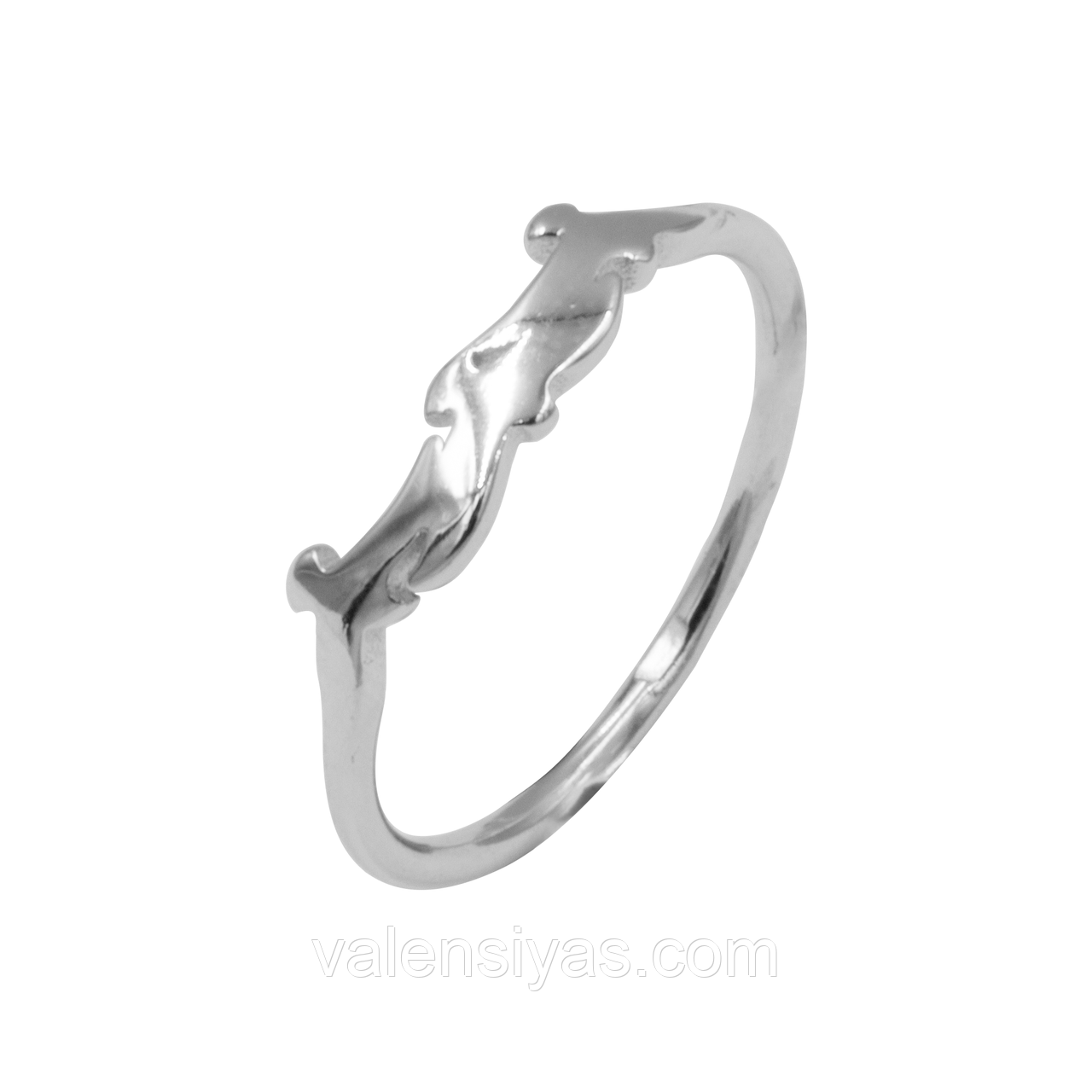 Срібна каблучка, Розмір 15,0, Вага: 0.9 г