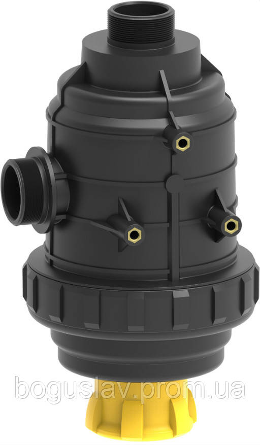 3162463 Всмоктуючий фільтр з різьбовим з'єднанням G 1 "1/2 з клапаном 316 серії 50 меж, фото 1