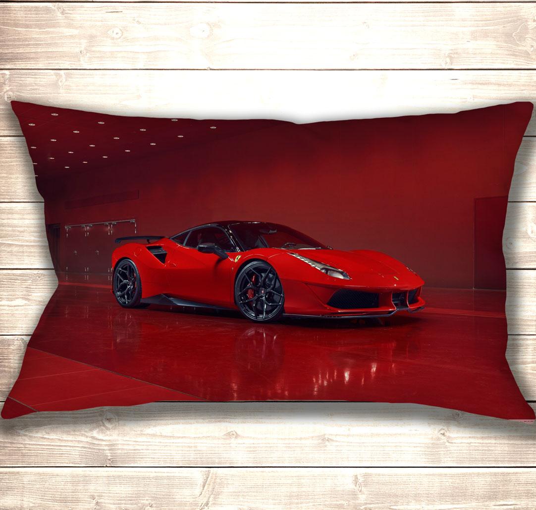 Подушка-картина Red Ferrari 50х70см