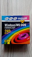 Дискеты maxell 100 % сertified&tested Japan 3,5" 2HD Floppy Dos Formatted