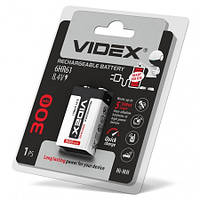 Акумулятори Крона Videx 6HR61 300mAh blister/1pc 12/96