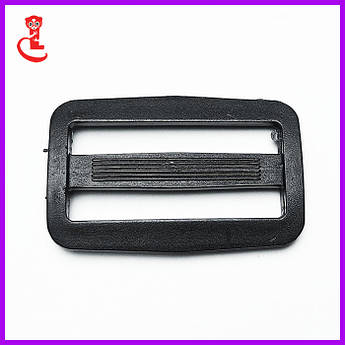 ПРЯЖКА ДЛЯ СУМКИ 30ММ. РЕГУЛЯТОР РЕМЕНЯ. ЧОРНИЙ ПЛАСТИК