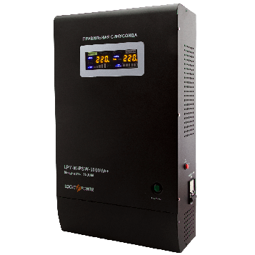 Джерело безперебійного живлення LogicPower LPY-W-PSW-5000VA + (3500 Вт, 48В)