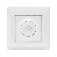 VIDEX BINERA Диммер білий 600Вт (VF-BNDM600-W) (16/96)