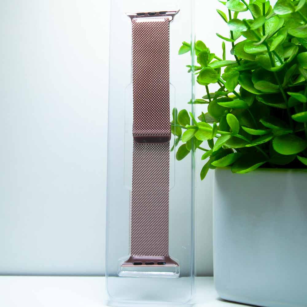 Ремінець металевий для Apple Watch 42mm / 44mm (rose gold), фото 1