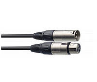 Готовый микрофонный кабель XLR male XLR female BIG MXX001 5м