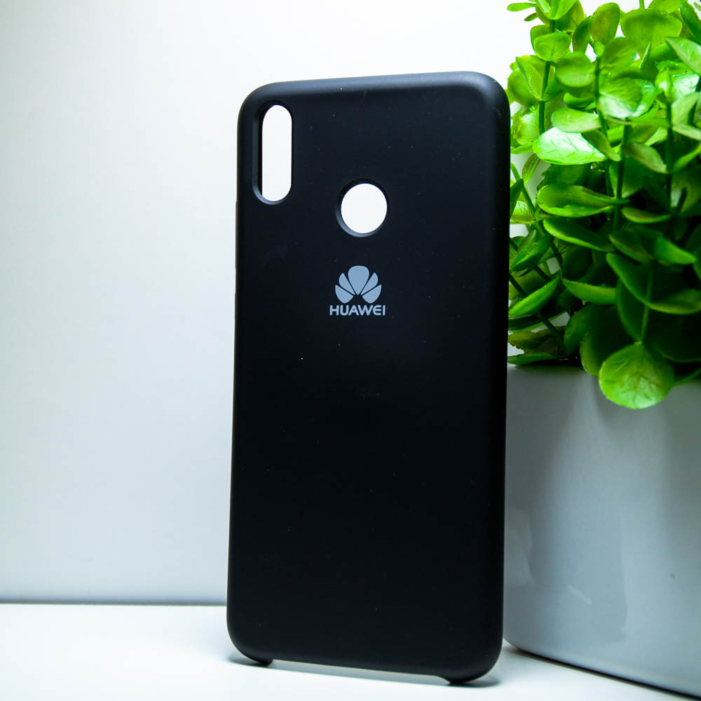 Чохол силіконовий для Huawei Honor 8x чорний "Original Silicone case"