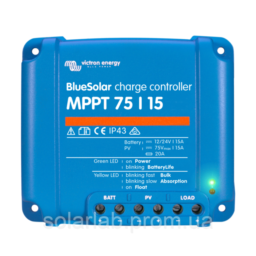 Контролер заряду Victron Energy BlueSolar MPPT 75/15