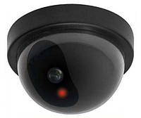 Муляж камеры видеонаблюдения обманка капля Security 6688 с светодиодом Чёрный