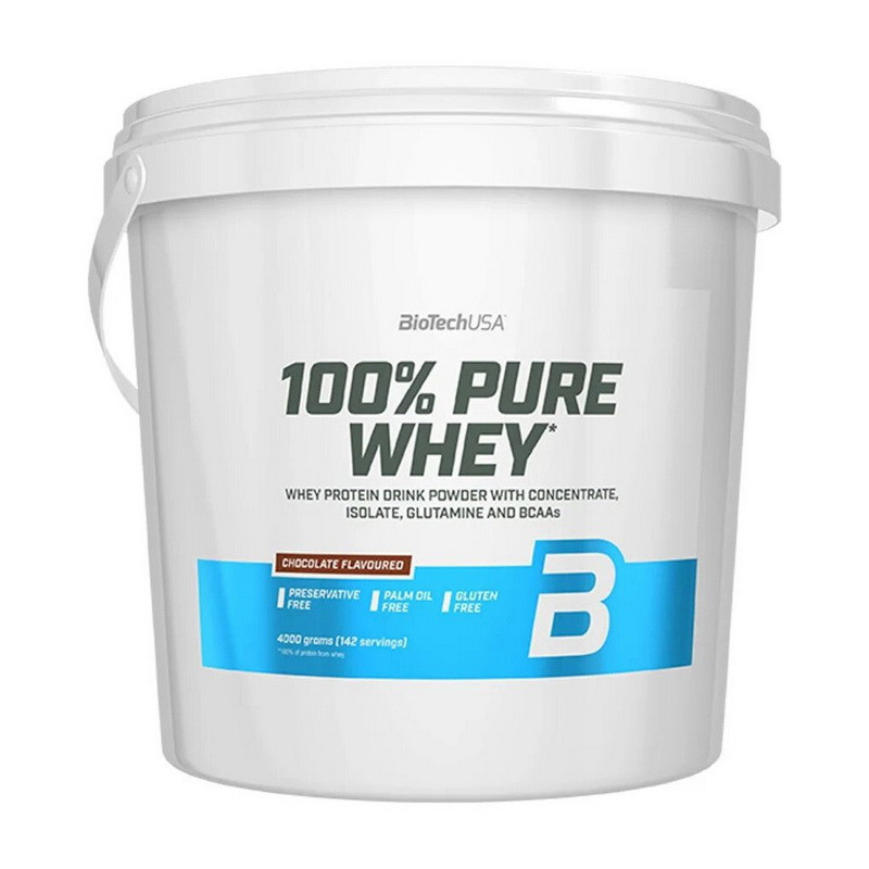 Сироватковий протеїн Биотеч Пур Вий / BioTech 100% Pure Whey 4 кг