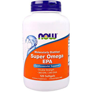 Омега-3 - NOW Foods Super Omega EPA /120 softgels