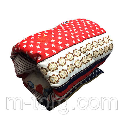 Ковдра євро розмір силікону, тканина полікотон бязь, фото 1