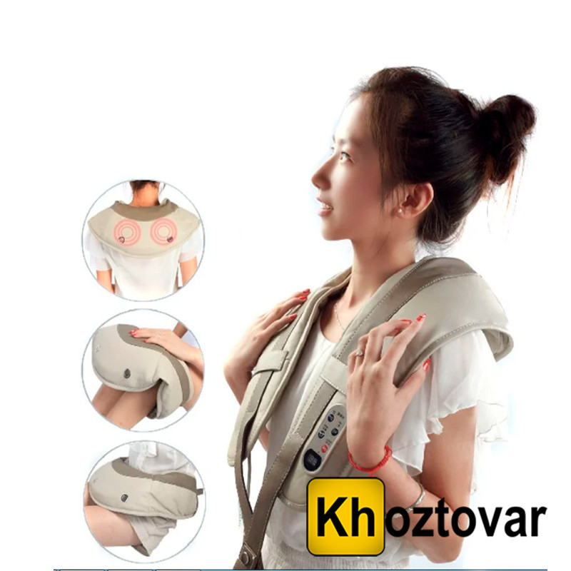 Массажер для шеи и плеч Cervical Massage Shawls - фото 2 - id-p268880054