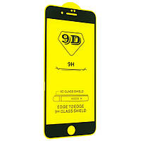 Защитное стекло TDG 9D для Apple Iphone 7 Full Glue черный 0,26 мм в упаковке