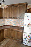Кухня в стилі кантрі з дерева, фото 2