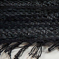 Килим із чорної замші, натуральні килими в стилі сафарі
